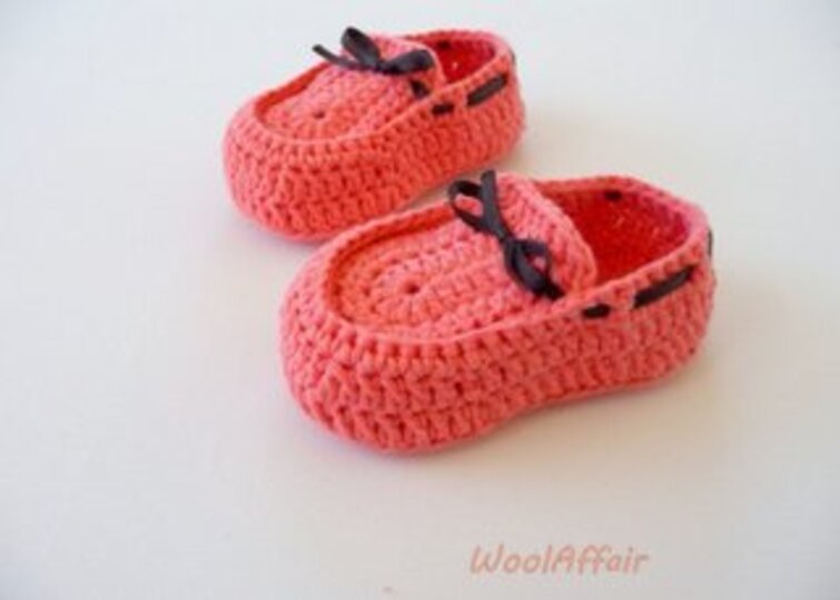 Baby Mokassins - Häkelanleitung DIY - No.28