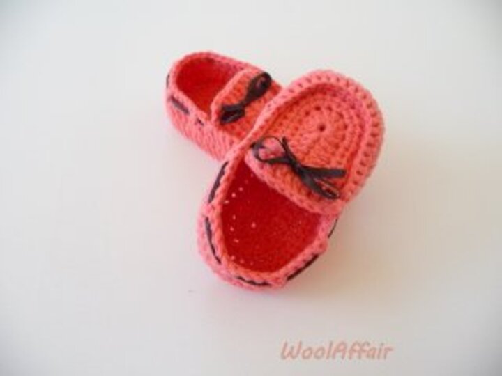 Baby Mokassins - Häkelanleitung DIY - No.28