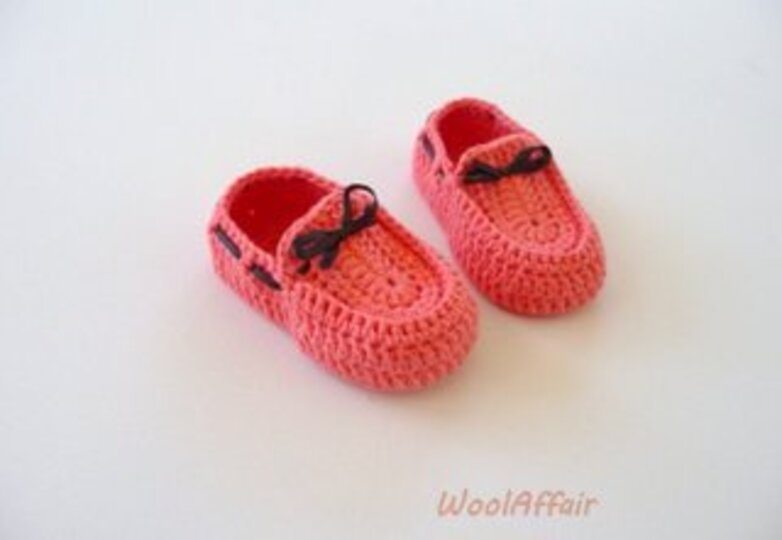 Baby Mokassins - Häkelanleitung DIY - No.28