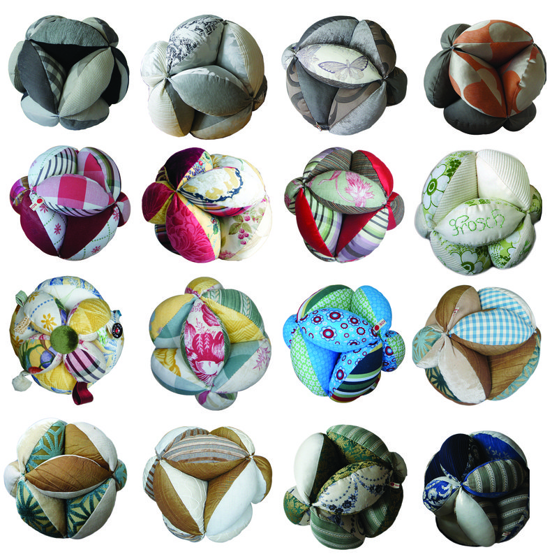 Nähanleitung Deko Patchwork Ball zum Kuscheln - Bild 2