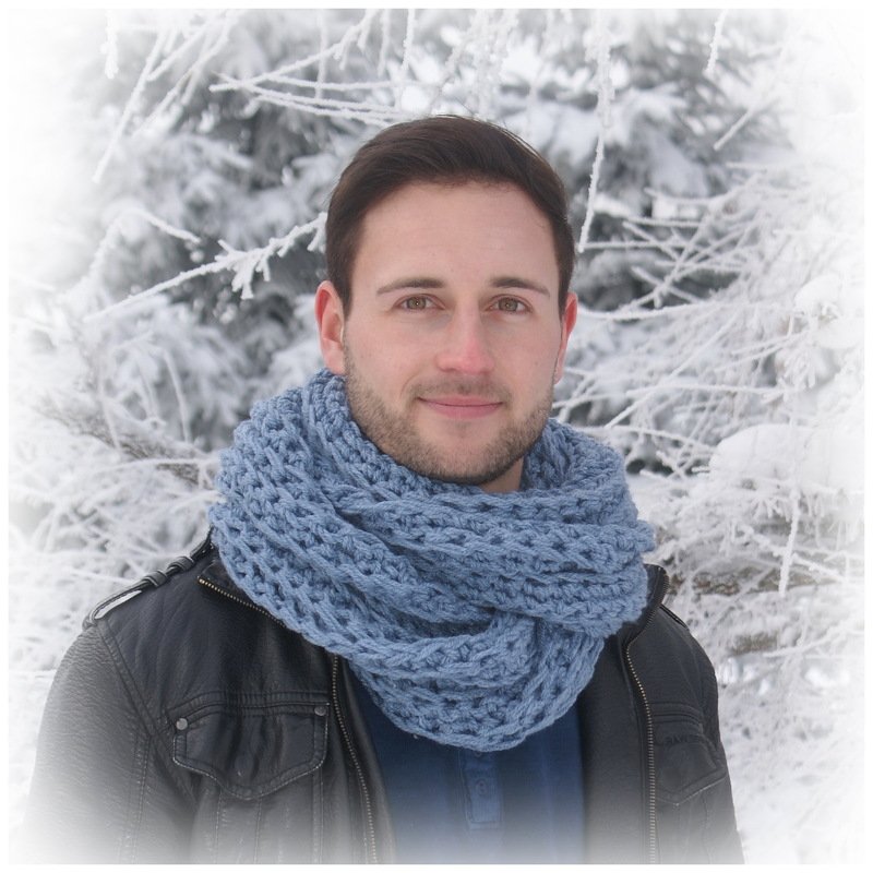 E-book, Häkelanleitung LOOP SASCHA unisex - Bild 3