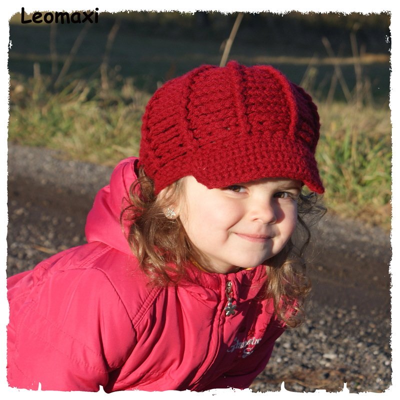 E-book, Häkelanleitung Kinder Ballonmütze und Loop