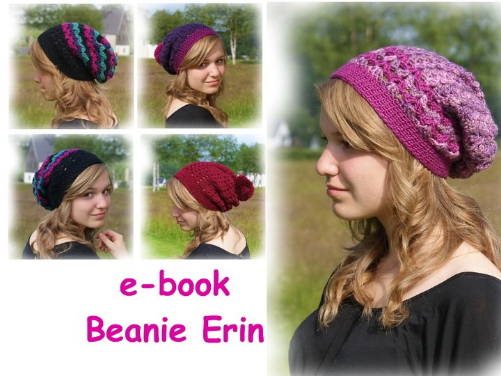 E-Book / Häkelanleitung Beanie Erin