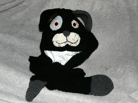 E-Book / Häkelanleitung - Hundemütze inkl. Schal in drei verschiedenen Größen