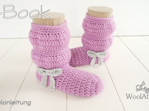 E-Book - Häkel-Stiefelchen KIDS Gr. 29-36 DIY - No.87