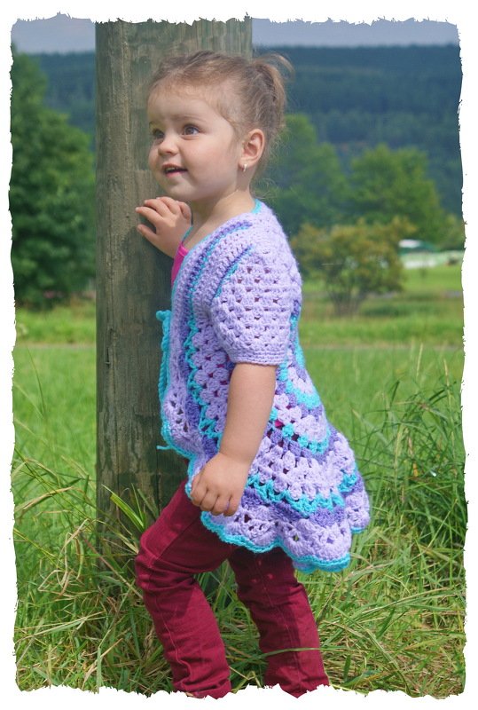 E-Book / Häkelanleitung - Häkelweste / Häkeljacke Jilian - Bild 6