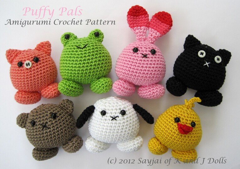 Knuddel-Kerlchen - Amigurumi Häkelanleitung