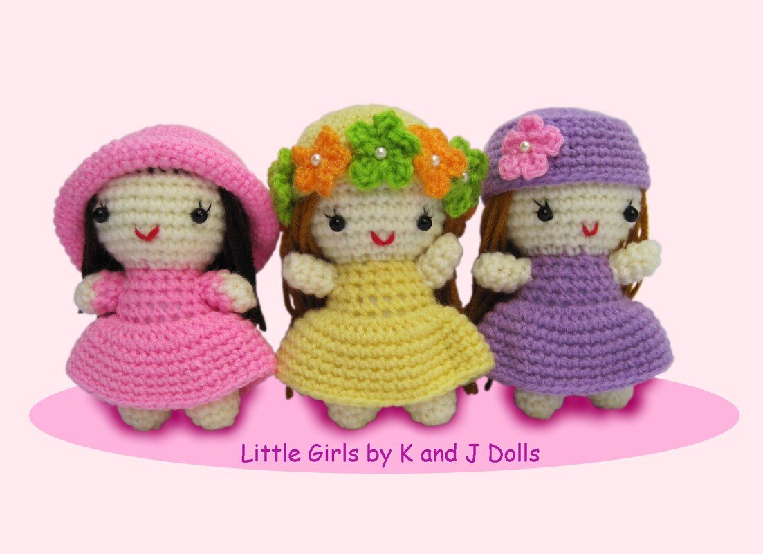 Kleine Mädchen, Amigurumi Häkelanleitung - Bild 5