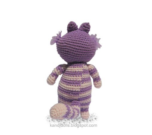 Cheshire Cat Amigurumi Crochet Pattern
