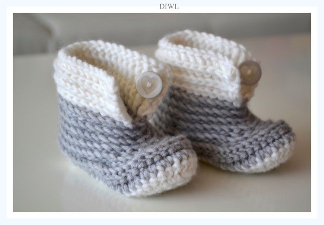 Baby Schuhe Booties 4 Designs  Häkelanleitung