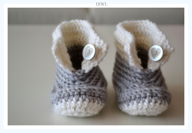 Baby Schuhe Booties 4 Designs  Häkelanleitung