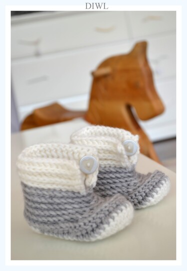 Baby Schuhe Booties 4 Designs  Häkelanleitung