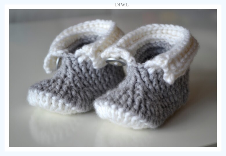 Baby Schuhe Booties 4 Designs  Häkelanleitung