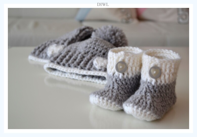 Baby Schuhe Booties 4 Designs  Häkelanleitung