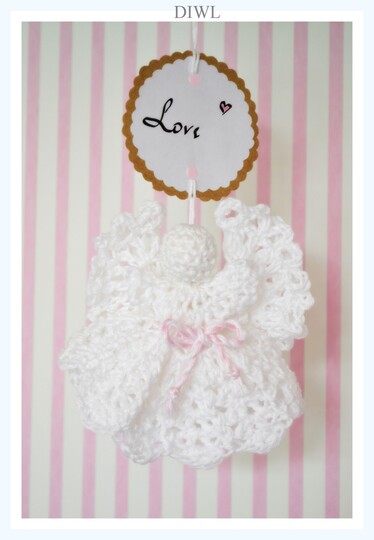 Crochet PATTERN - Angel with Love