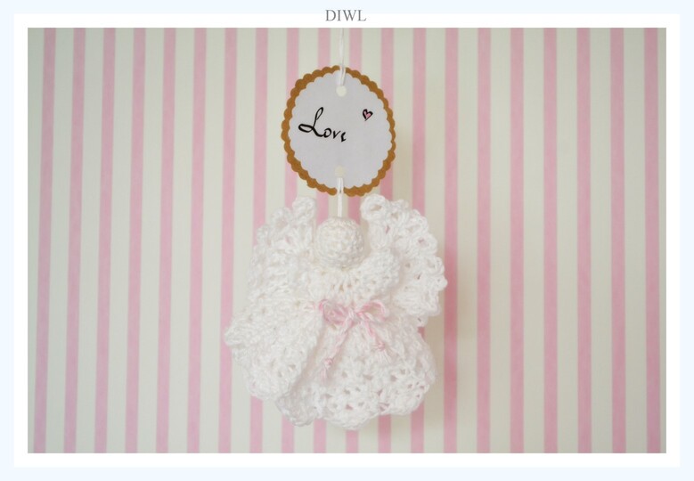 Crochet PATTERN - Angel with Love