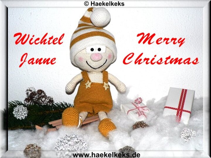 Wichtel Janne -- Häkelanleitung von Haekelkeks®