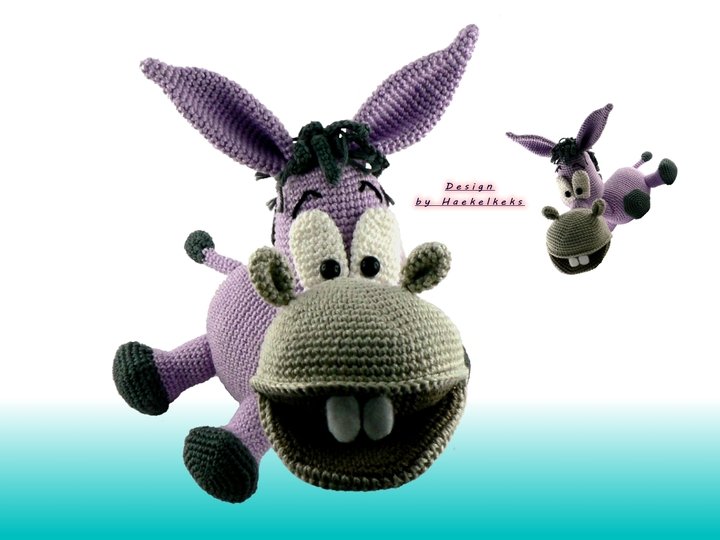 "IA - das Großmaul" -- Häkelanleitung von Haekelkeks