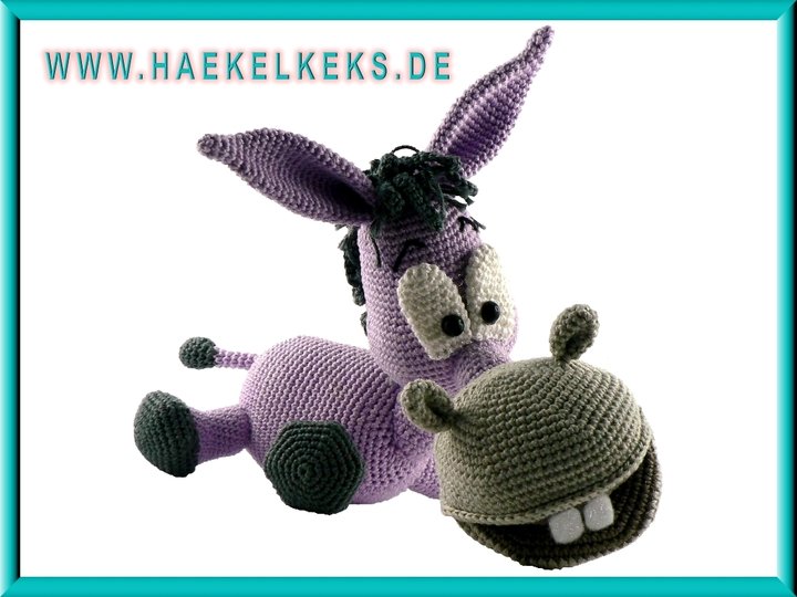 "IA - das Großmaul" -- Häkelanleitung von Haekelkeks