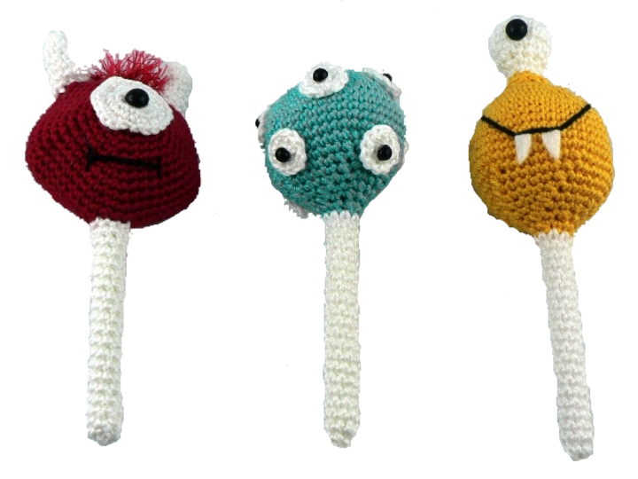 Monsti der Wächter -- Häkelanleitung von Haekelkeks