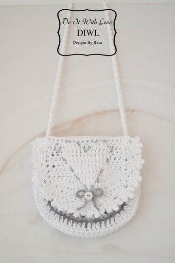 E-Book Häkelanleitung Mädchen Tasche Shabby