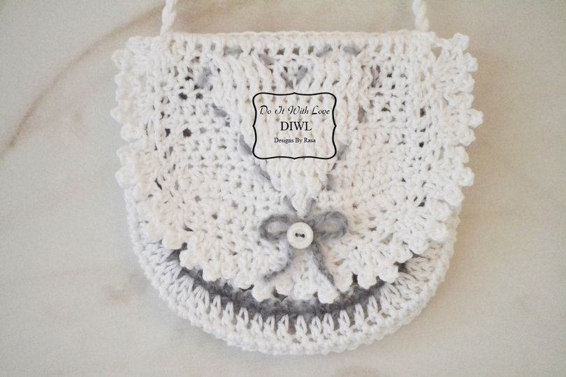 E-Book Häkelanleitung Mädchen Tasche Shabby