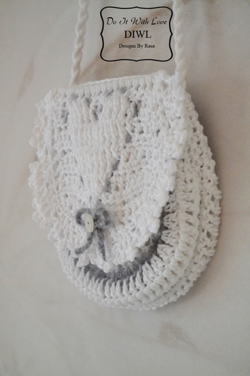 E-Book Häkelanleitung Mädchen Tasche Shabby