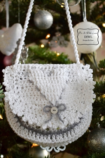 E-Book Häkelanleitung Mädchen Tasche Shabby