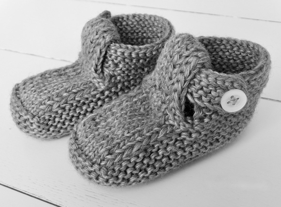 Strickanleitung - Krabbel-Babyschuhe - No.11
