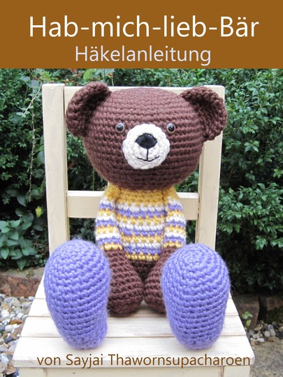 Huggy Bear Amigurumi Crochet Pattern
