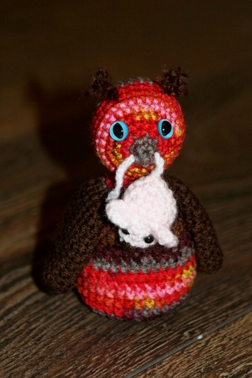 Olli mit dem Mäusehunger - Amigurumi Häkelanleitung