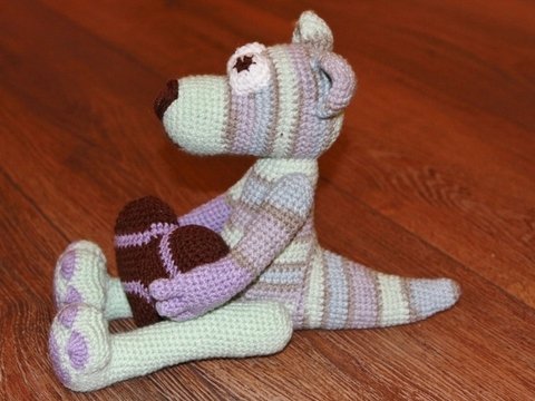 Bär / Panther - Amigurumi Häkelanleitung