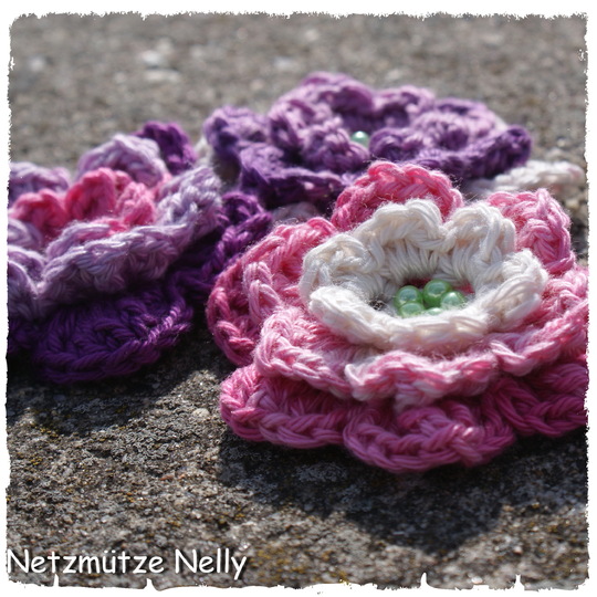 E-book, Häkelanleitung Netzmütze NELLY