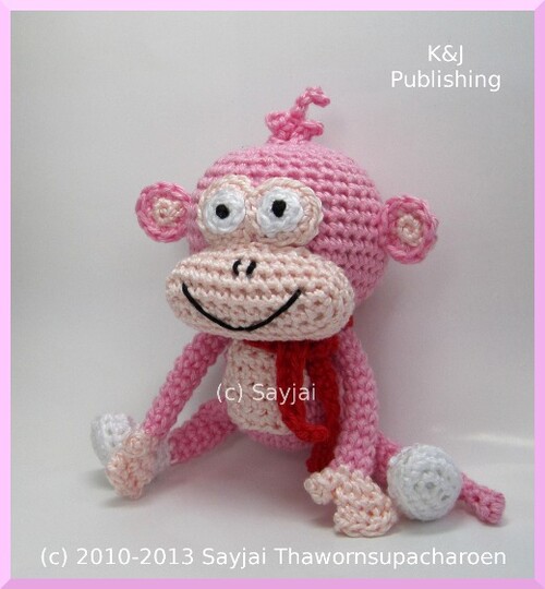 Frechen Affen PDF Amigurumi Häkelanleitung