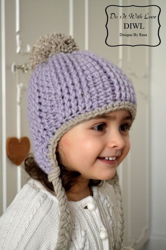 E-Book Häkelanleitung Mütze "Purple Dream" - Bild 9