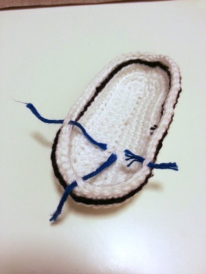 Anleitung für Baby-Häkel-Turnschuhe