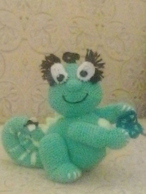 Paddy Glücksdrache - Häkelanleitung