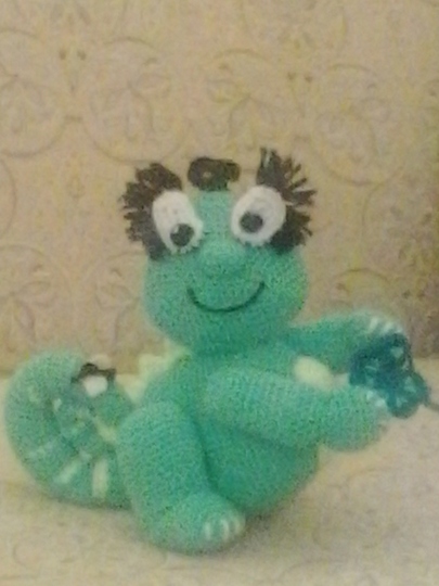 Paddy Glücksdrache - Häkelanleitung