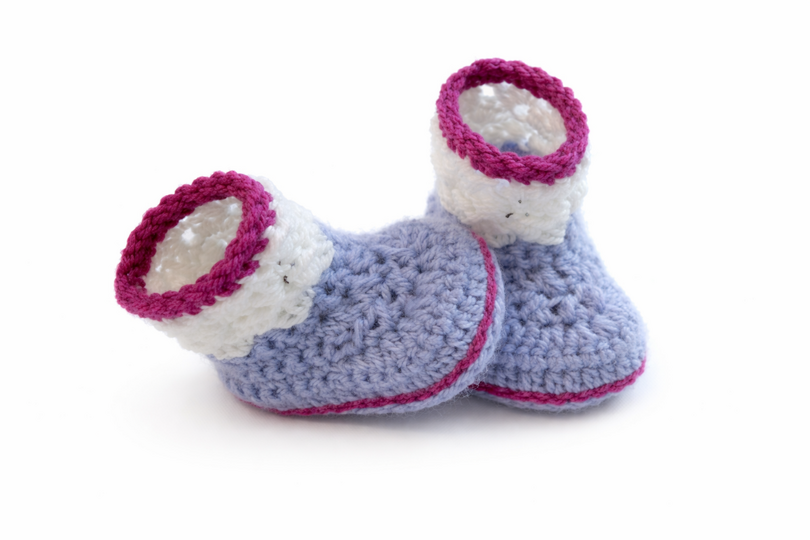 Häkelanleitung Baby Boots, Stiefel