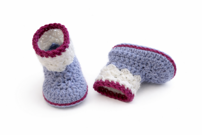 Häkelanleitung Baby Boots, Stiefel