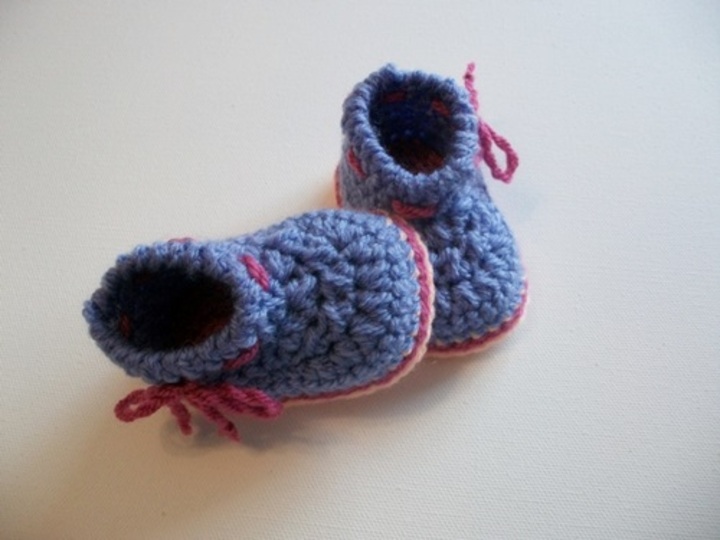 Häkelanleitung Babyschuhe "Paul & Paula" #01