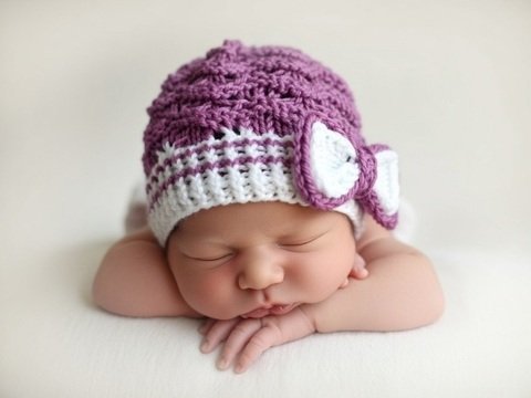 Strickanleitung Babymütze Sophie