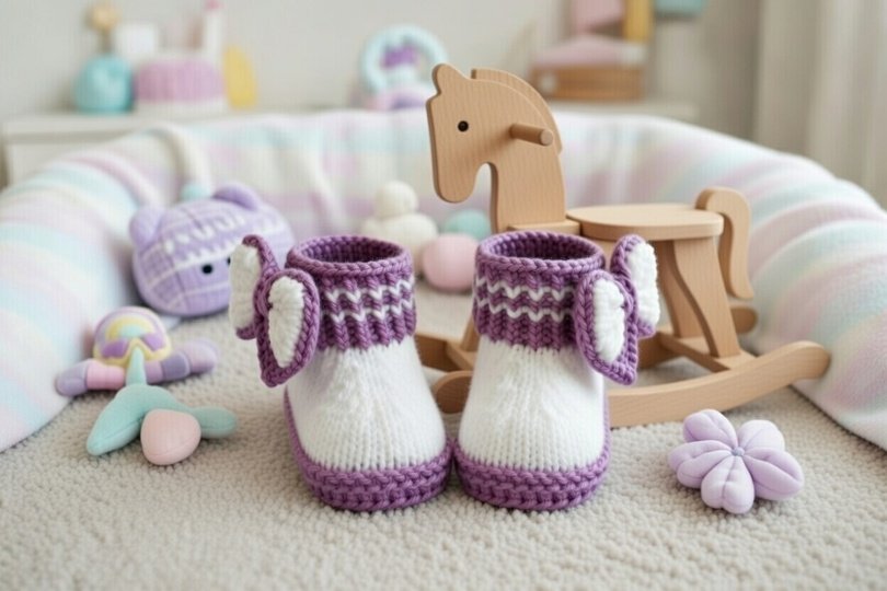 Strickanleitung Babyschuhe Sophie