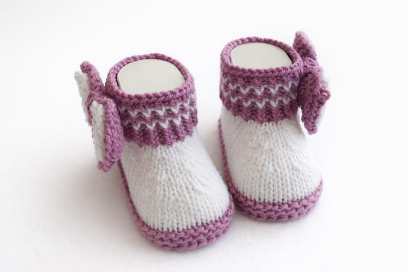 Strickanleitung Babyschuhe Sophie