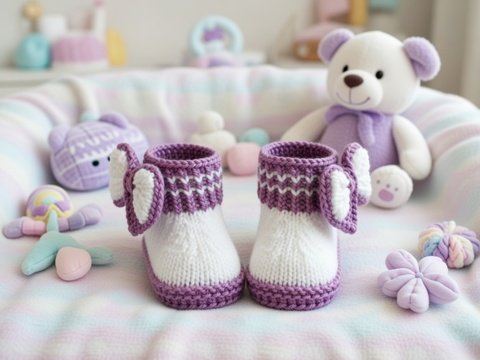 Strickanleitung Babyschuhe Sophie