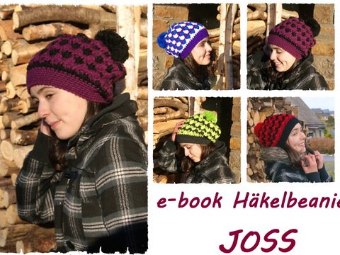 E-Book / Häkelanleitung - Häkelbeanie JOSS 