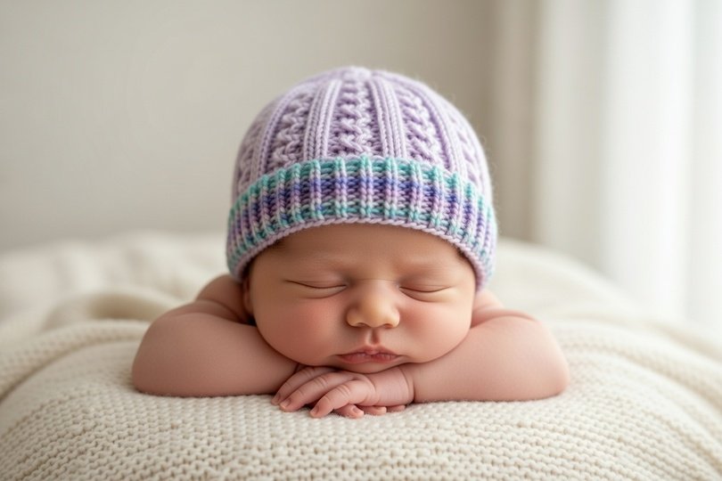 Strickanleitung Babymütze Sandy