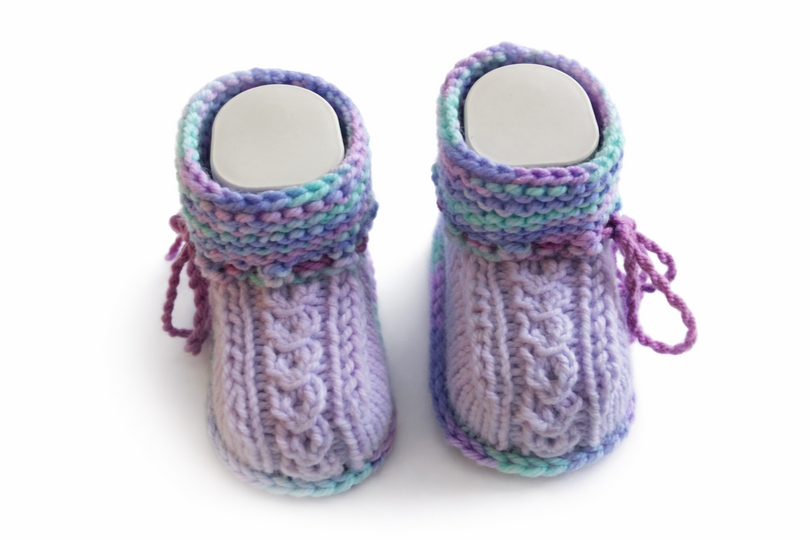 Strickanleitung Babyschuhe Sandy