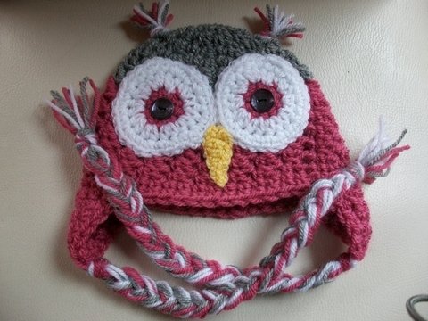 Anleitung Kindermütze "Eule", #31