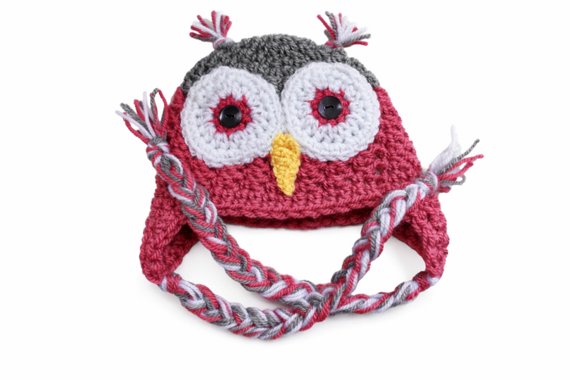 Häkelanleitung Babymütze " Eule "